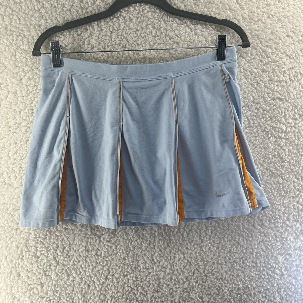 Nike Dri-Fit Pleated Tennis Skort Women's Medium Retro Y2K Style Performance